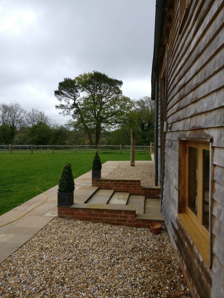 browns-cleaning.com. cleaning windows on a converted barn with bespoke windows