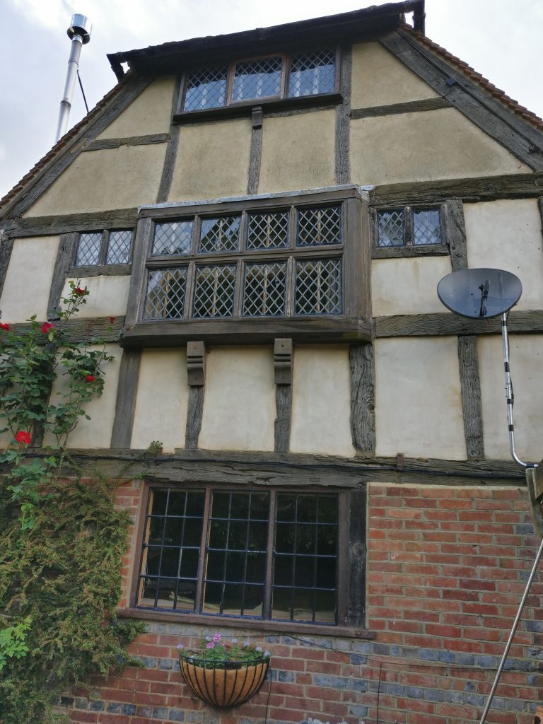 browns-cleaning.com. cleaning windows on leaded light windows on a historic farmouse in east sussex. contact us on 07380390757