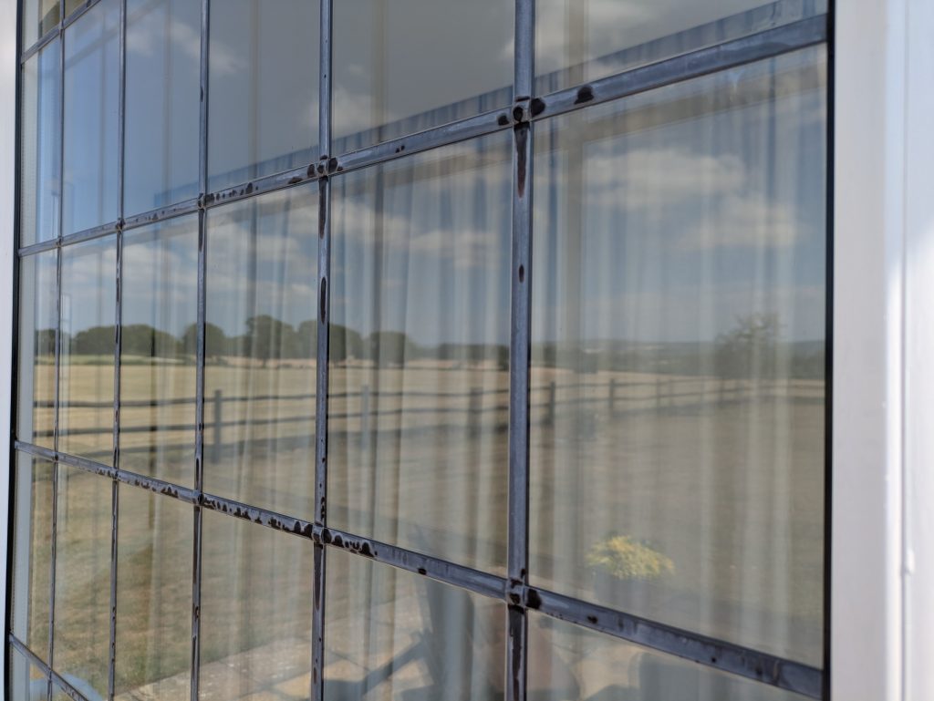 window cleaning a country home near Ripe