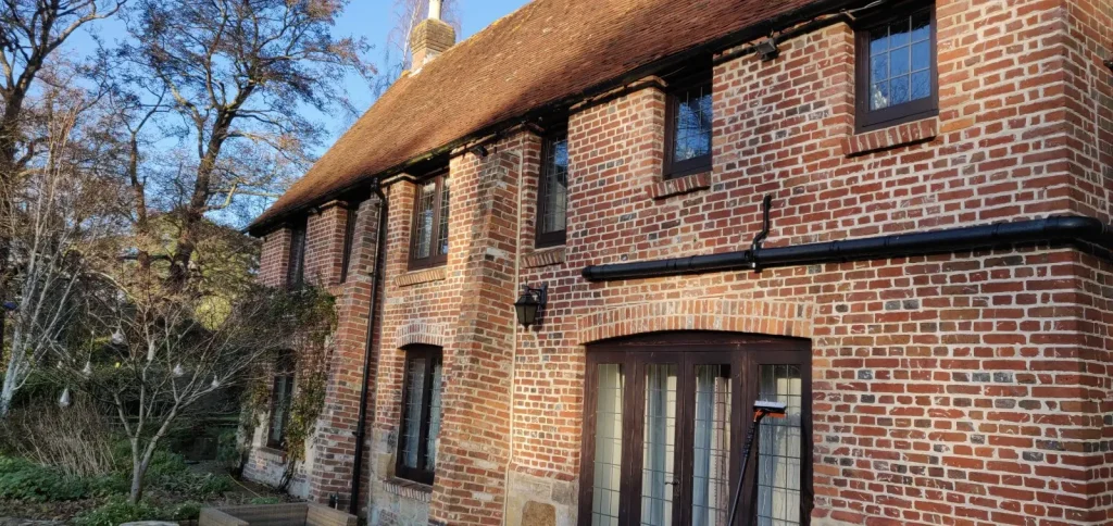 Period property with leaded windows near Mayfield in East Sussex